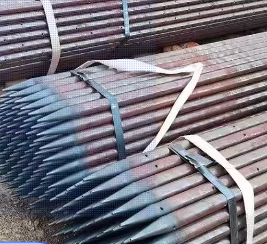 湛江超前小导管预埋钢管出尖打孔焊倒刺无缝焊管厂